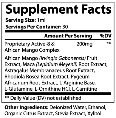 African Mango Diet Drops