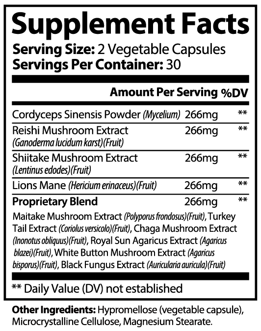 Mindful 10X Mushroom Glow