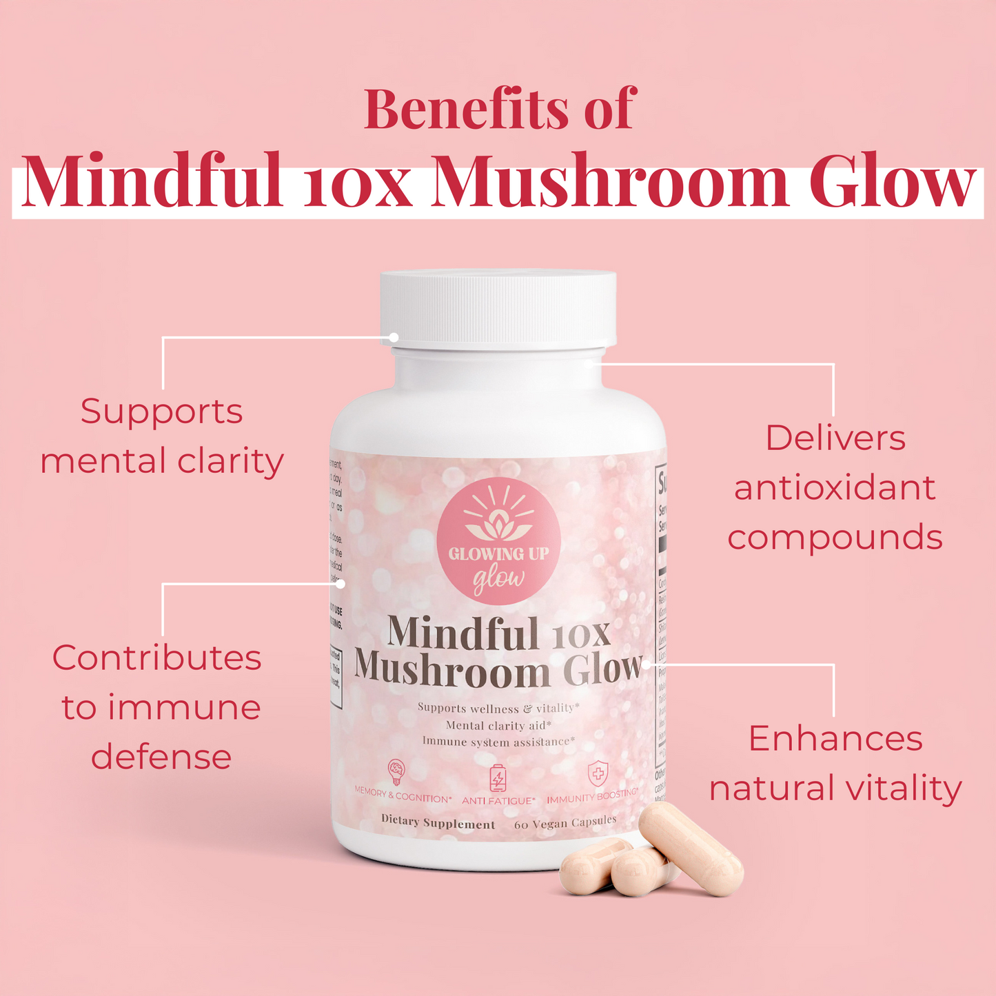 Mindful 10X Mushroom Glow