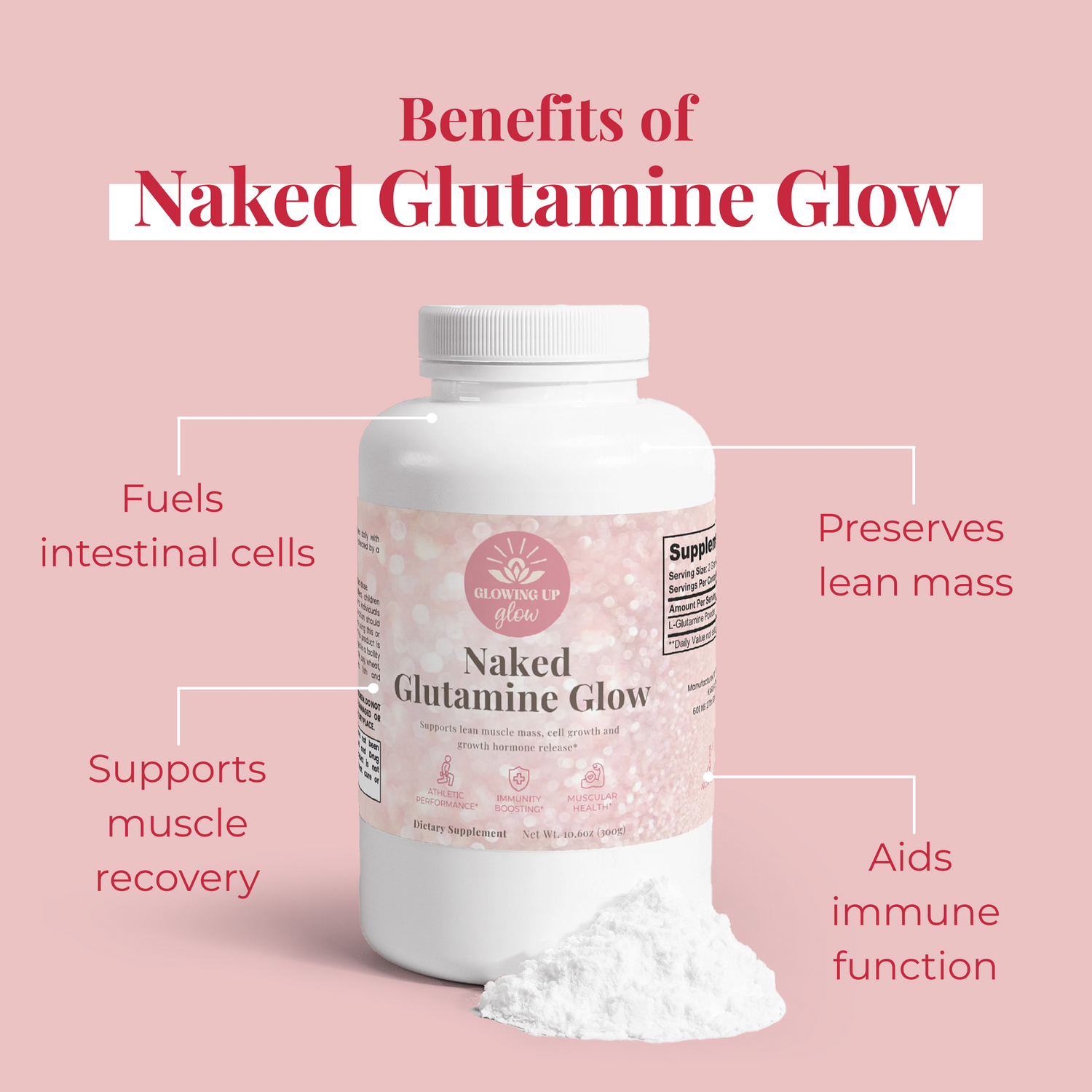 Naked Glutamine Glow