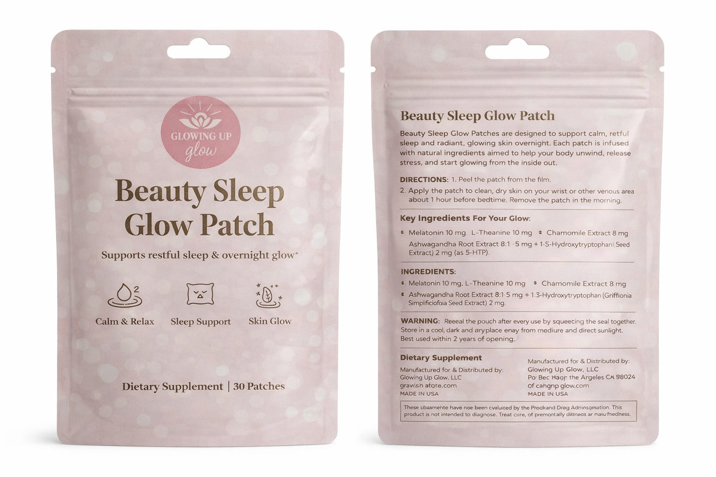 Beauty Sleep Glow Patch